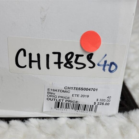 NIB Sandro Atomic Sneakers in Blue, Sz 40 / US 7M / 9W - Picture 12 of 13